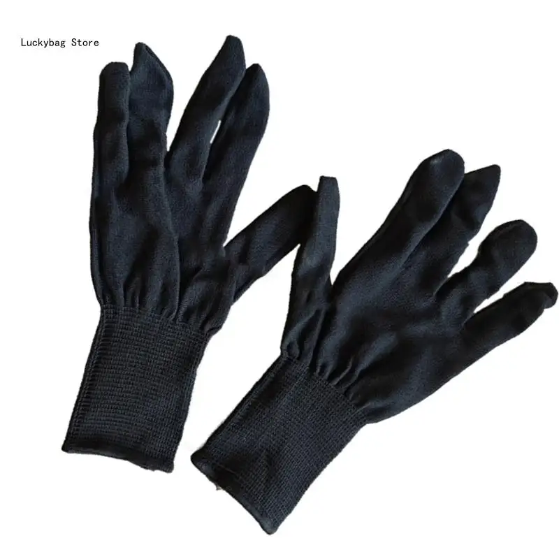 

1pair Elastics Warm Mittens Unisex Touchscreens Gloves Cold Weather Gloves for Outdoor Cycling