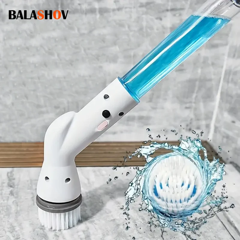 Electric Cleaning Brush Bathroom Window Kitchen Automotive Multifunctional Household Rotating Wireless Cleaning Machine