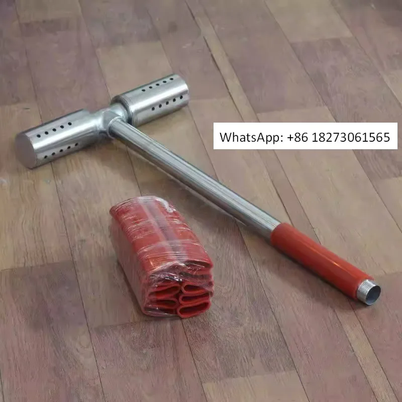 

New soy product steam engine T-shaped muffler