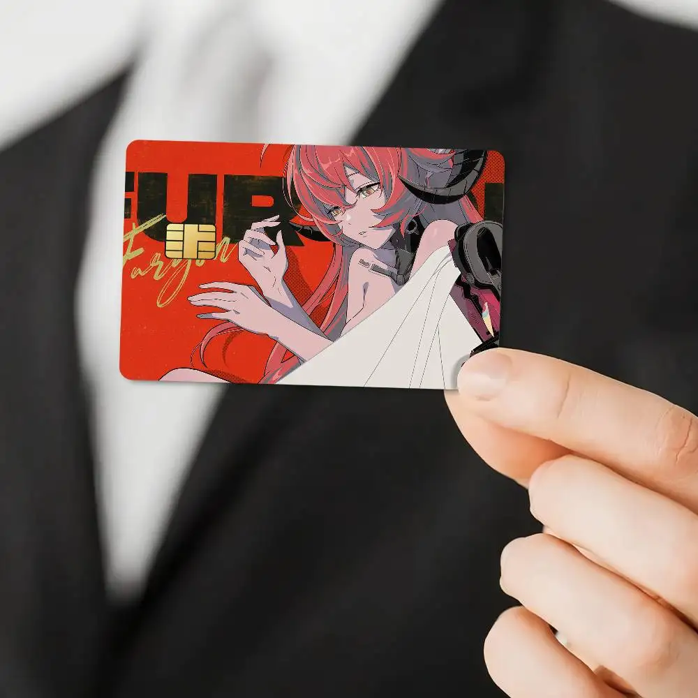 لعبة Orphie Magnusson Magus ZZZ بطاقات الائتمان البنكية ملصقات تمرير الحافلة ديكور رائع مقاوم للماء بطاقة 4 قطع #5