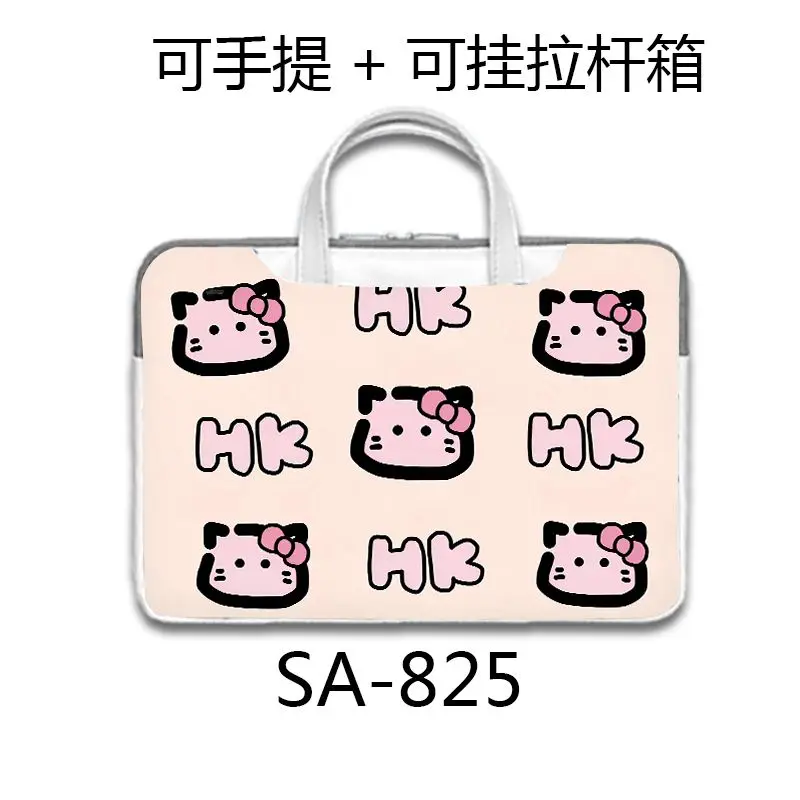 Sanrio Anime Hello Kitty Apple Laptop Bag 13 14 15 16 17 15.6-inch Macbook Air Pro Laptop Bag Shoulder  Public Document Bag