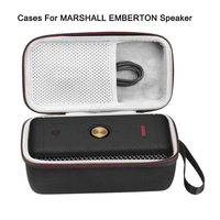 For MARSHALL EMBERTON Portable Speaker Cases Hard EVA Travel Carrying Bag Waterproof And Anti-Scratch Wireless Speaker Cases