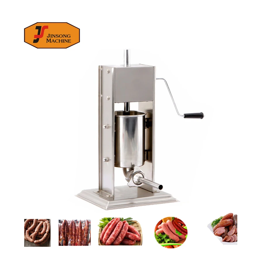 Stainless Steel Manual Sausage Stuffing Machine Sausage Filler Sausage Stuffer