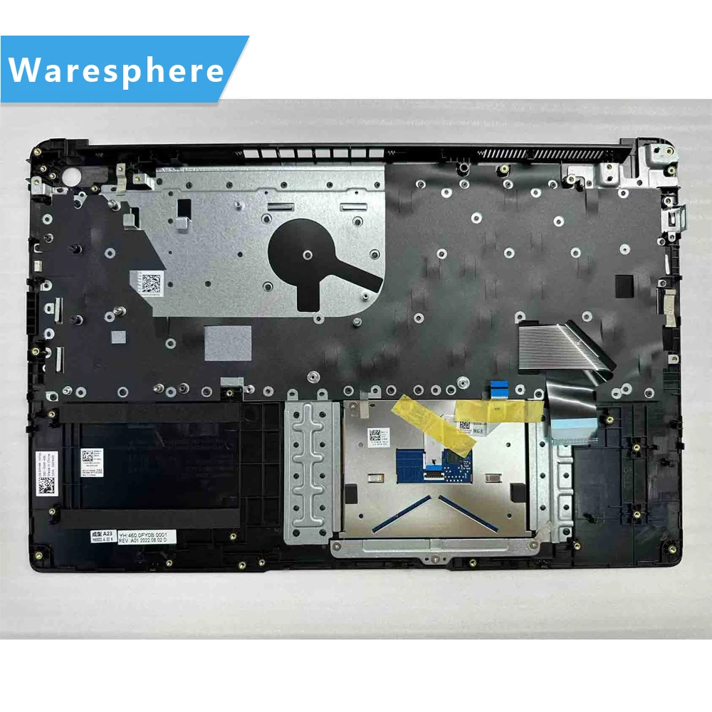 New Original Top Cover Upper Case Palmrest for DELL LATITUDE 3500 E3500 With US Non-Backlit Keyboard 0XPXMR 0HV8G2 Black Laptop