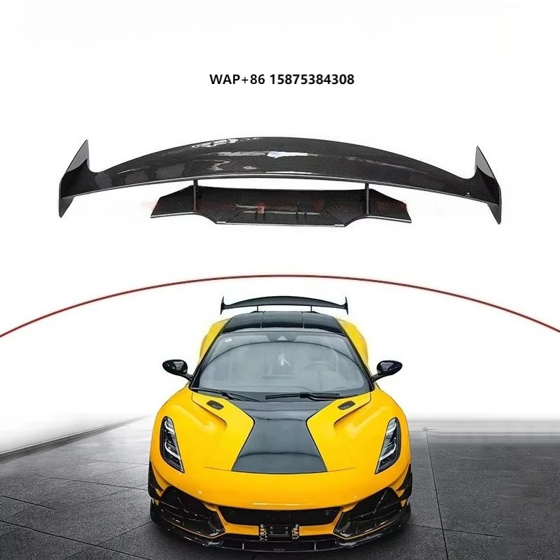

Hot Sale Upgrade to MK Style Dry Carbon Fiber Auto Parts Rear Spoiler Racing Wing for Lotus Emira