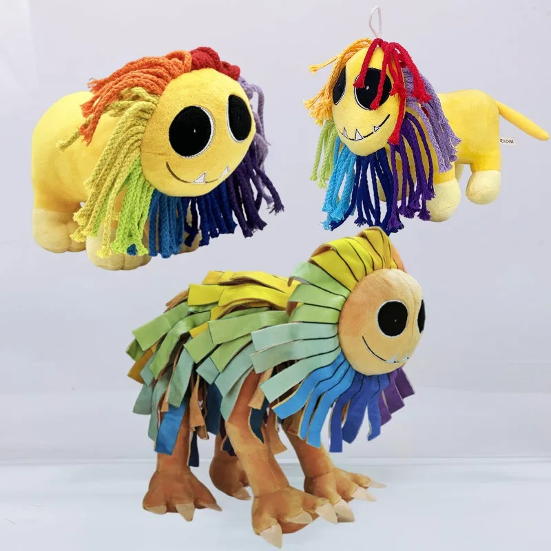 16cm Nightmare Critters Plush Yarnaby Colorful Lion Doll Smnile Toy Model Room Decoration Car Ornaments Christmas Gift Kids Toys