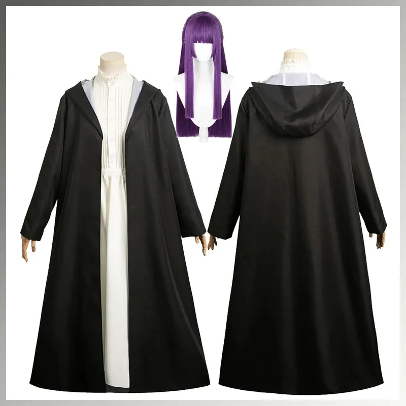 

Аниме Sousou of Friern Fern, парики для косплея, фантазийное платье, пальто, маскировочный костюм, головные уборы, женские ролевые игры, фантазийный костюм на Хэллоуин