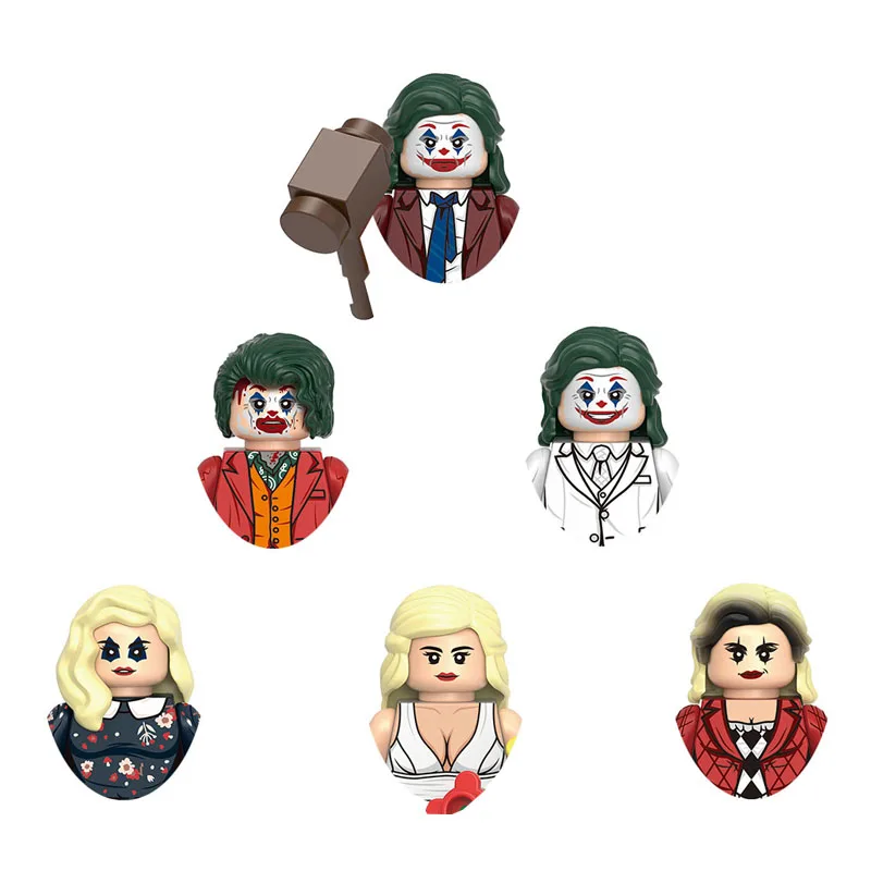 

G0178 Joker Harley Quinn Building block boy birthday toy