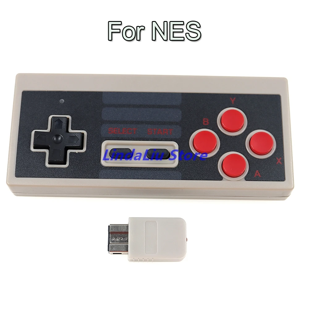 

10Sets For NES Wireless Controller Joystick for NES Mini Classic Game Console Gamepad for NES Bluetooth Grip with Receiver