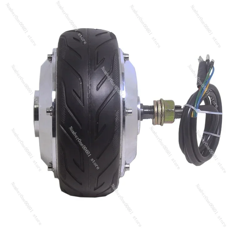 

6-inch Toothed Reduction Motor DC Brushless Wheel Hub 156 Motor Speed Regulation High Torque Rail Medical Dining Car