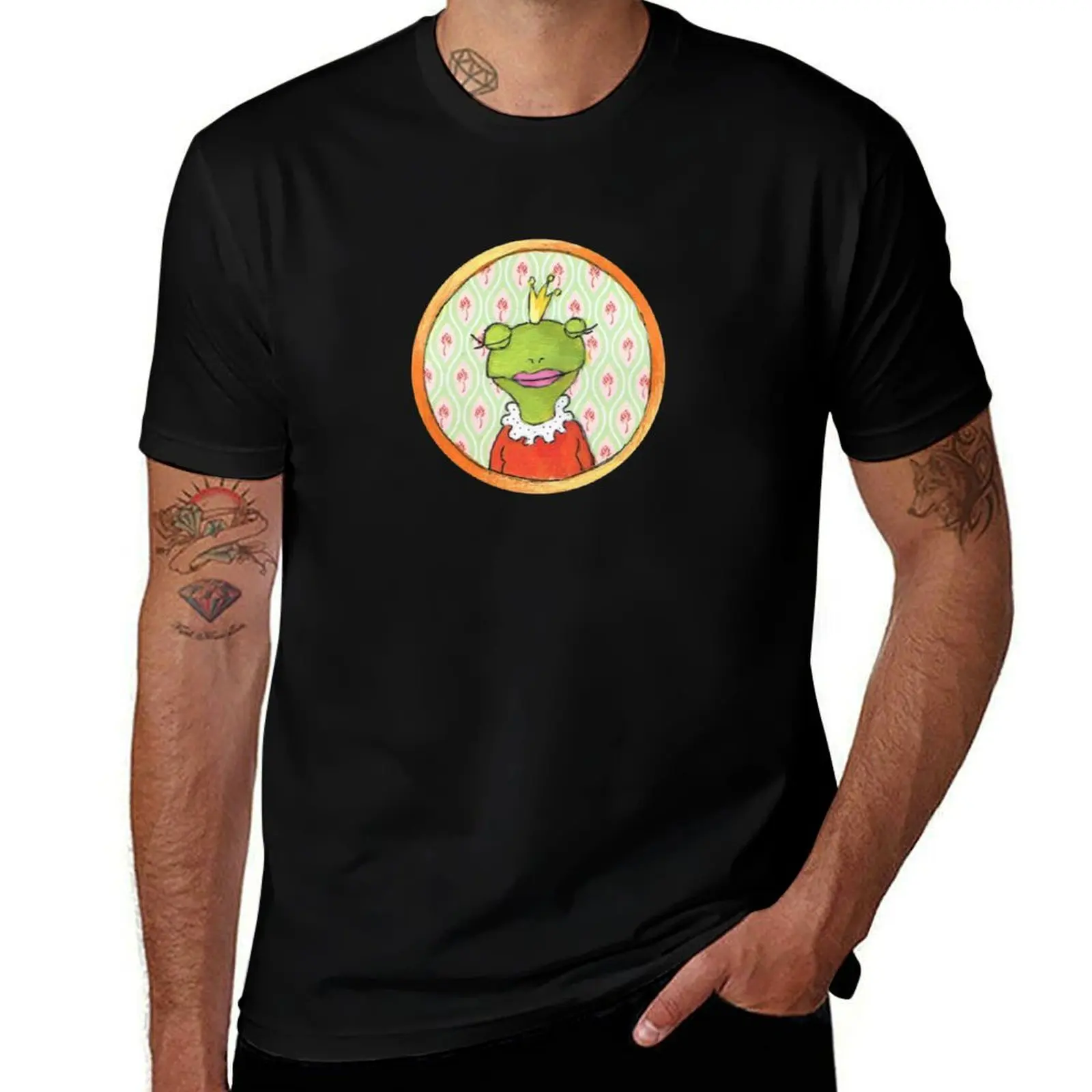 

Princess Froggie T-Shirt t shirts cotton 100% t shirts for man pack white cotton t shirt pack T-shirt