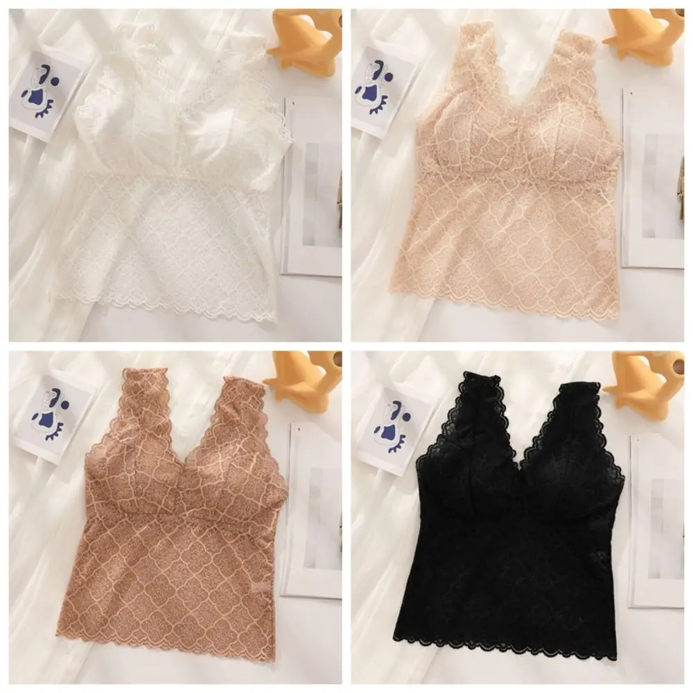 قميص قاع شفاف الدانتيل شبكة بروتيل رقيقة أكمام الحمالة سترة عميق الخامس قميص بروتيل مع منصات النساء