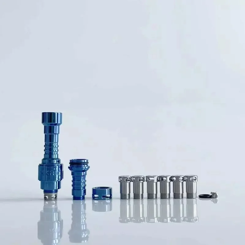 YFTK Style Kontrl MkrII RBA MTL/RDL Bridge Tank 316SS Vape Vaper 7 AFC BB Billet DotMod DotAio Boro Mods replacement coil - gallery image 5