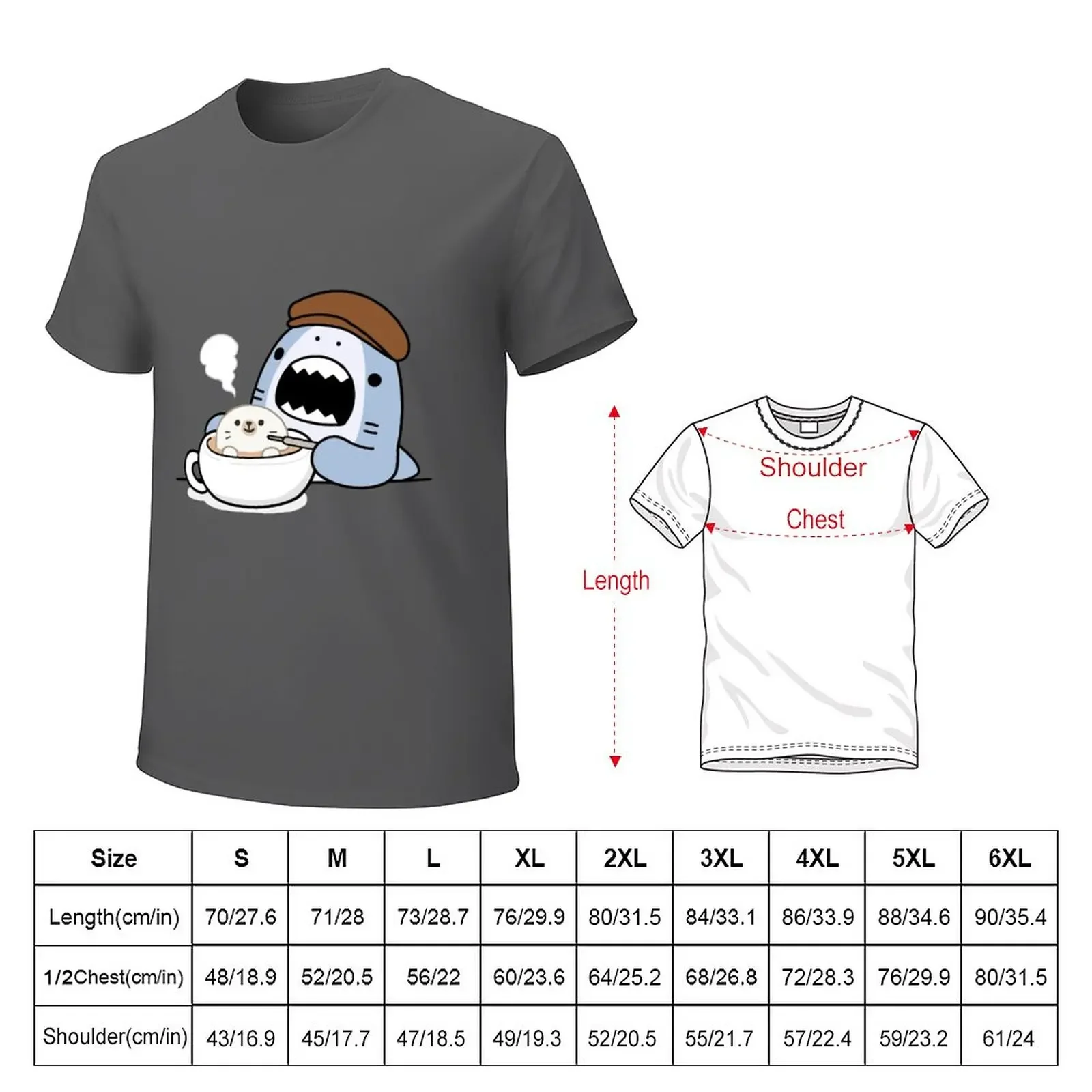 Samezu Latte T-Shirt summer tops aesthetic clothes plain Aesthetic clothing mens funny t shirts