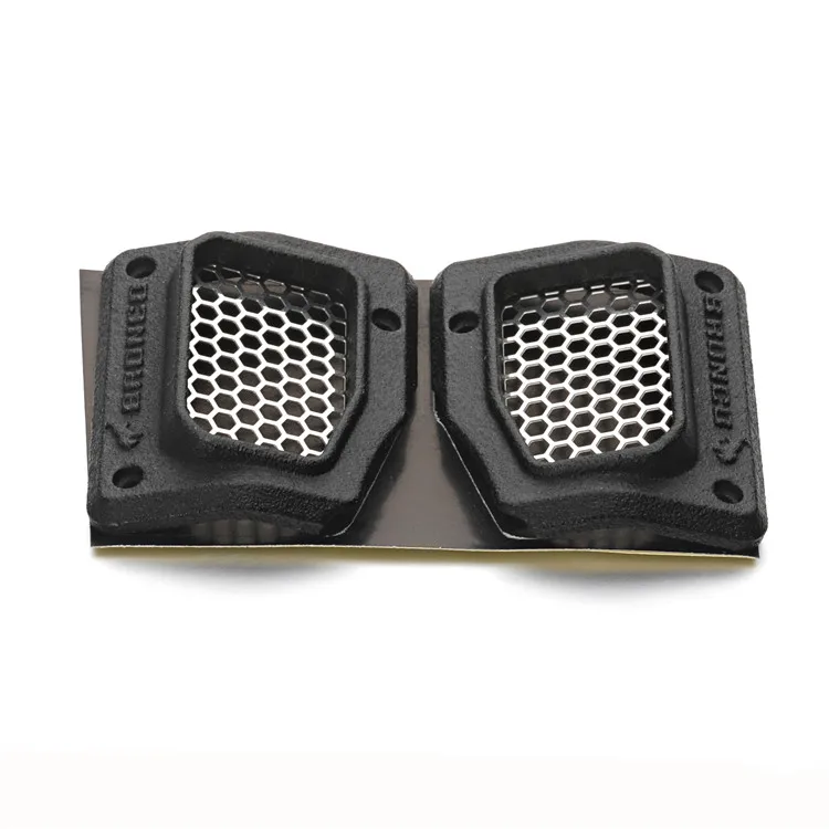 

For Trax Trx-4 Bronco Black Nylon Material With Logo Three-dimensional Hood Air Outlet And Cooling Vent