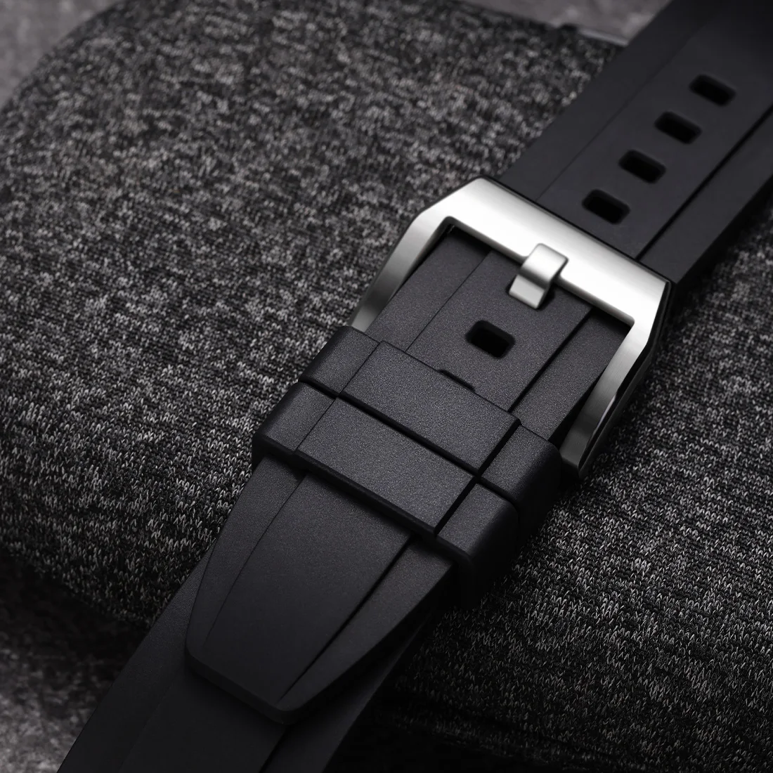 Quick Release Rubber Watch Strap 19mm 20mm 21mm 22mm 23mm 24mm Accessories Smart Watch Band For ROLEX IWC OMEGA Bracelet