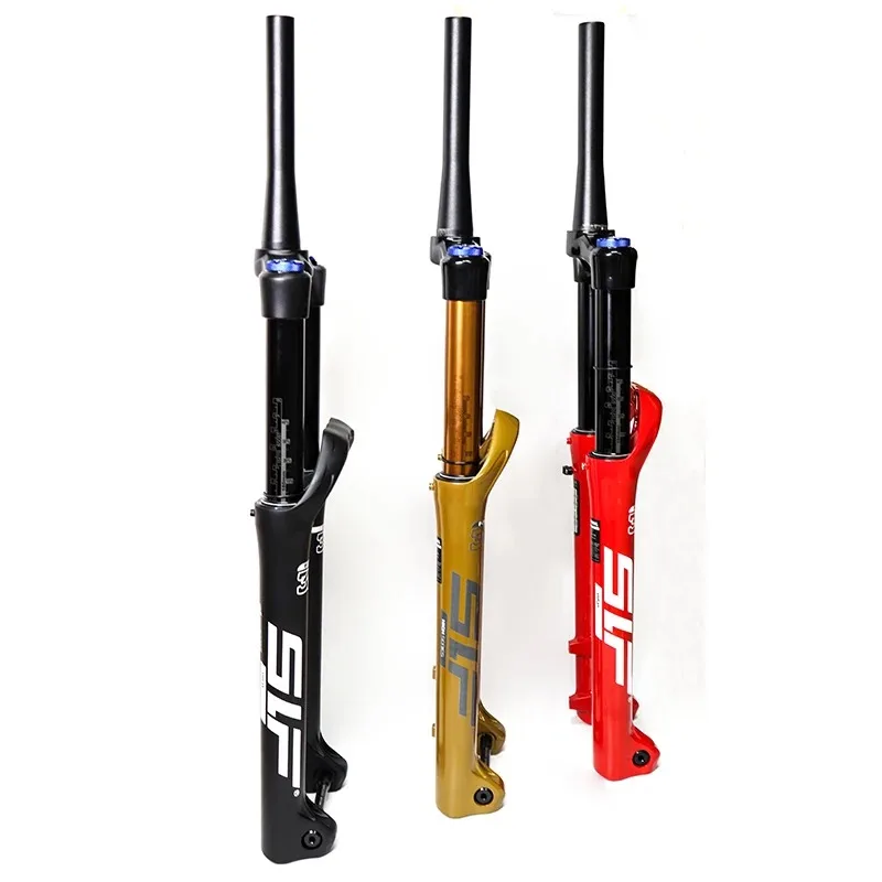 MTB Air Suspension Fork 27.5/29" 160/180mm Travel Boost 110mm Thru Axle Rebound Adjustable Bicycle Front Fork Accessories view 5