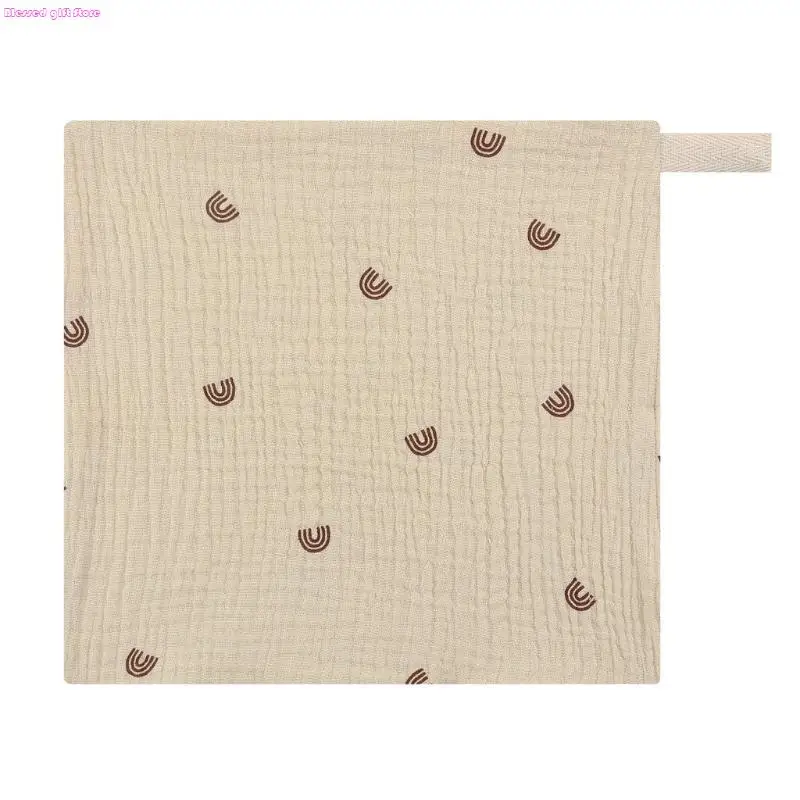 

D0JC 5pcs/set Baby Feeding Towel Cotton Baby Washcloths Saliva Towel Nursing Towel