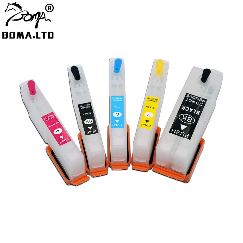 5 Color 26XL 273XL T2621 T2631 T2730 Ink Cartridge No Chip for Epson XP-600 XP-820 XP-600 XP-605 XP-700 XP-800 XP520 XP620 XP625