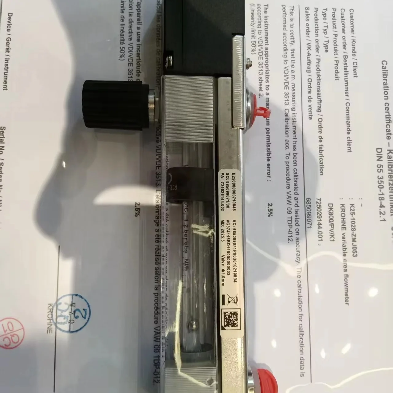 

High Quality Krohne DK800 Flow Meter with Customized OEM Support