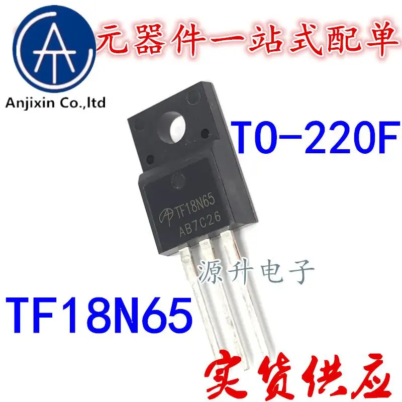 

10PCS 100% orginal newTF18N65/AOTF18N65