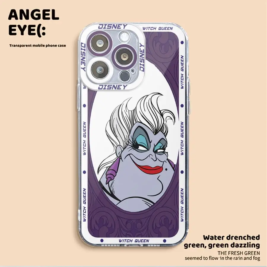 Villain Witch Queen Disney Phone Case for Xiaomi Redmi Note 13 12 11S 10S 10 11Pro 12ProPlus 13Pro 4G 5G Soft Cover