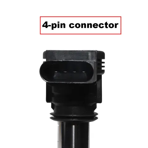 VW JETTA MK5 2.5 NEW BEETLE GOLF PASSAT B6 SHARAN 2.0T 1.8T SKODA OCTAVIA SUPERB SEAT LEON ALTEA एक्सेसरीज़ के लिए इग्निशन कॉइल 6 best sales जेट्टा 2.5 - №5