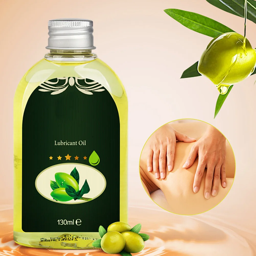 130ml Olive /Lavender Essential Oil SPA Moisturizing Comfortable Nourishing and Moisturizing Massage Essence Soothing Relax Body