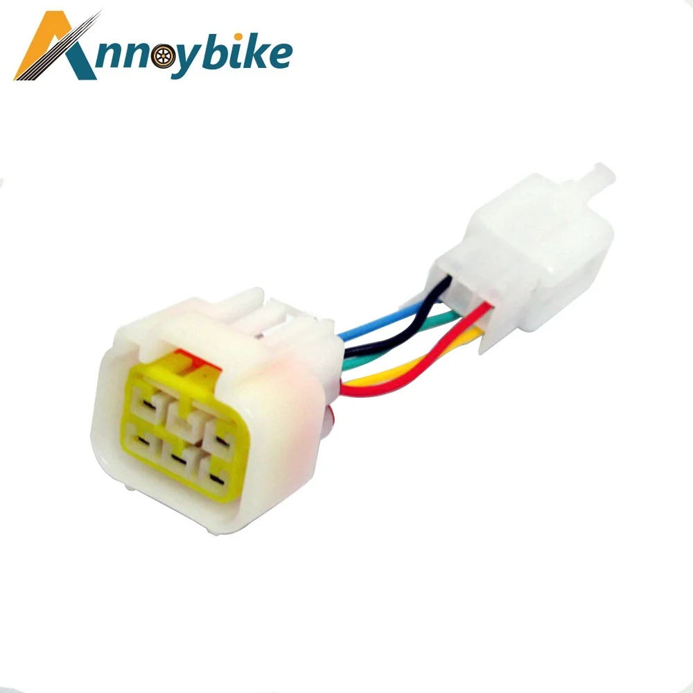 Hall Extension Wiring Electric Bicycle Tool 5 Pin Male Female Waterproof Hall Conversion Plug-in Motor Hall Adapter Ebike Tools