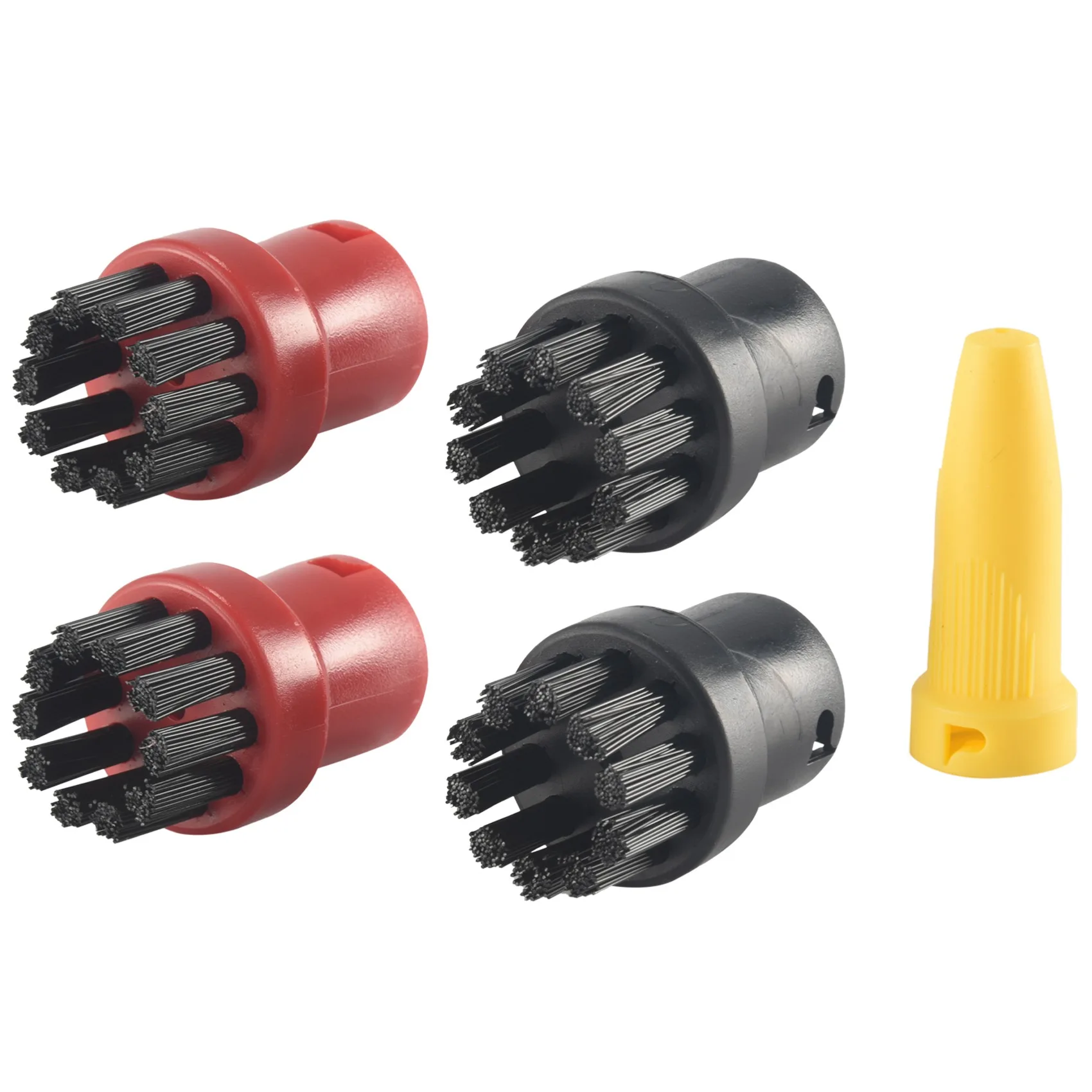 HOT SALE-Round Brush For KARCHER SC1 SC2 SC3 SC4 SC5 CTK10 SG4/4 Etc SC Series Steam Cleaner Parts Replacement Nozzle