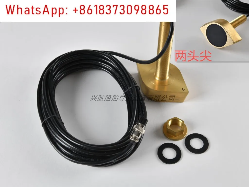 

Marine hydrometer probe Color bathymeter, sensor transducer, round boat