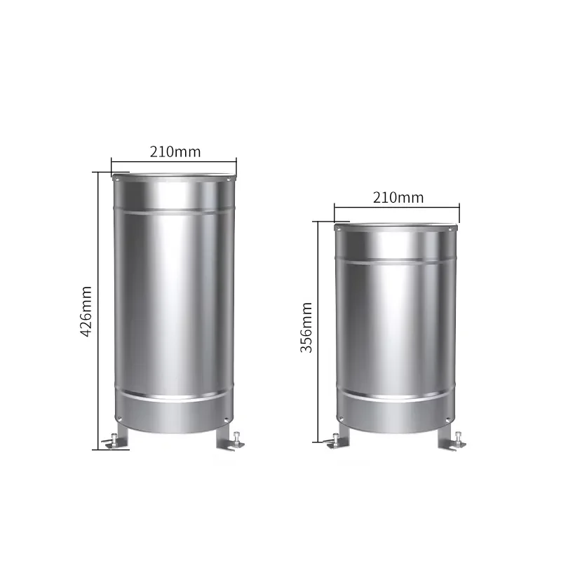 Upgraded All Stainless Steel Tipping Bucket Rain Gauge Meteorological Station for Flood Control and Rainfall Monitoring