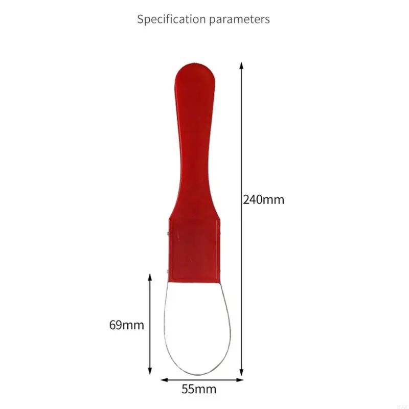97QC Small Loop Hoe Garden Tool Scuffle Hoe 10 Inch Long Hand Oscillating Hoe Grate