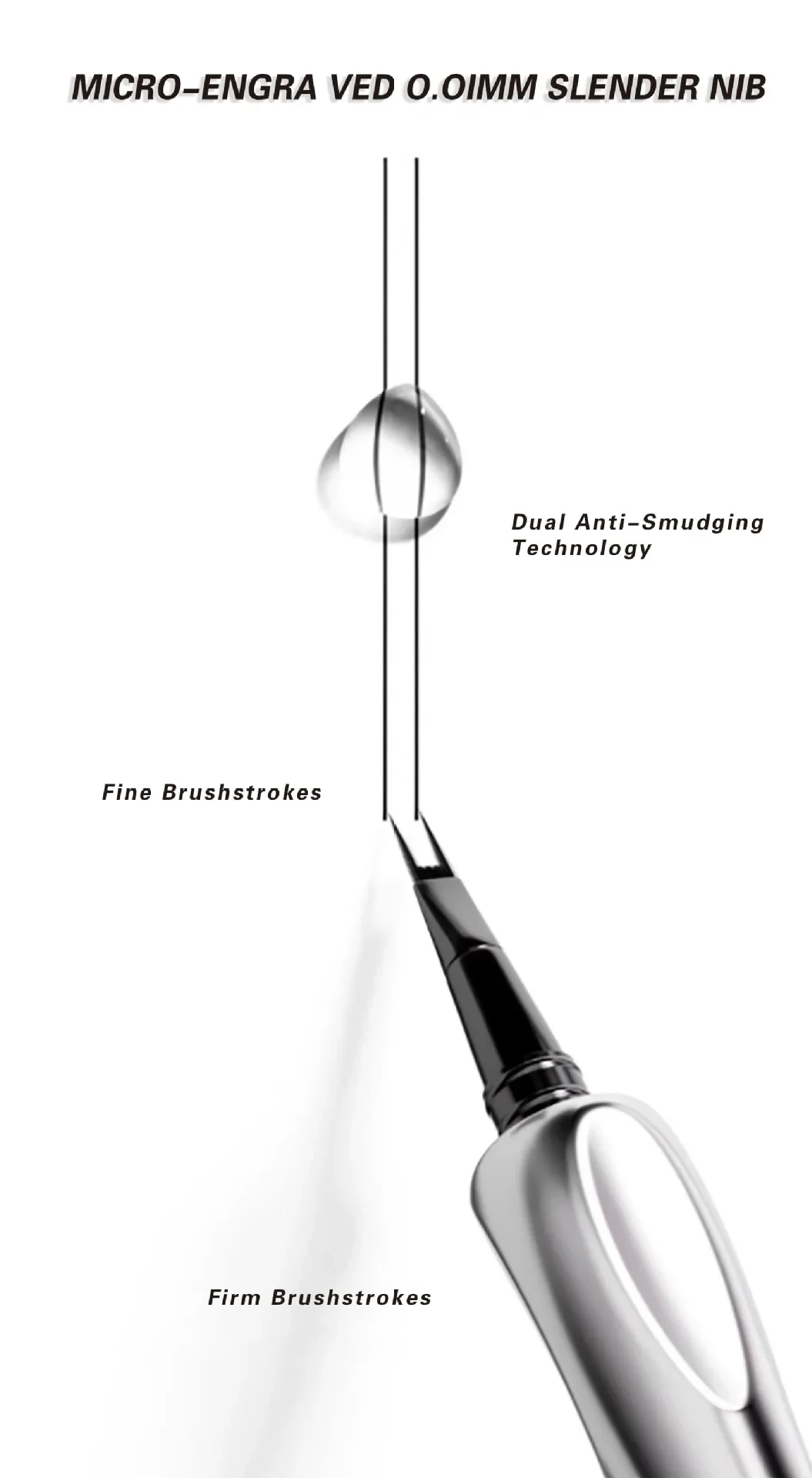 Misiou Beauty Tatuaggio impermeabile Tinta per sopracciglia Colore per sopracciglia semipermanente con stencil Facile da applicare Lunga durata fino a 3 giorni