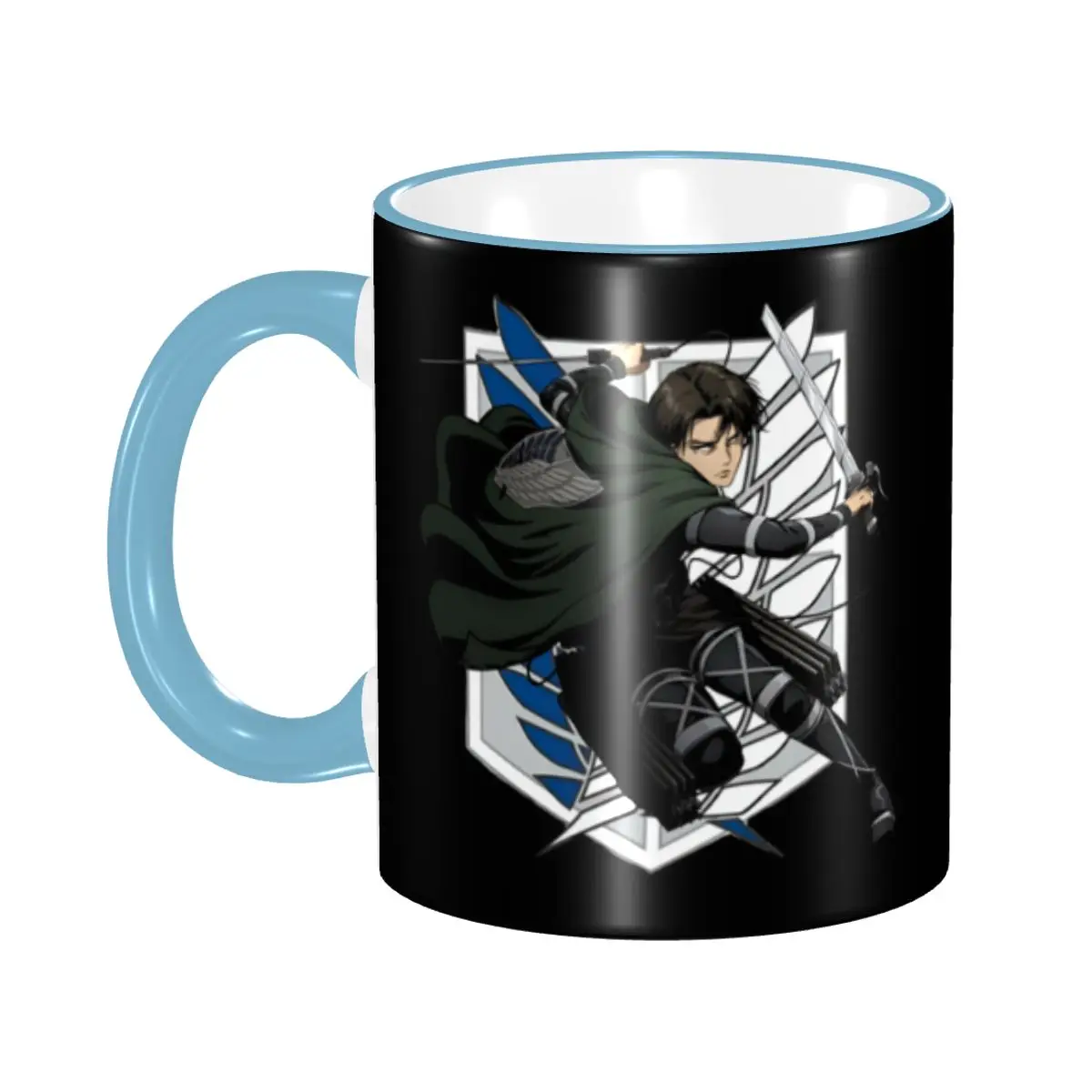 

Personalized Attacks On Titans Coffee Mugs DIY Cartoon Anime Comic Film Ceramic Tea Milk Cups