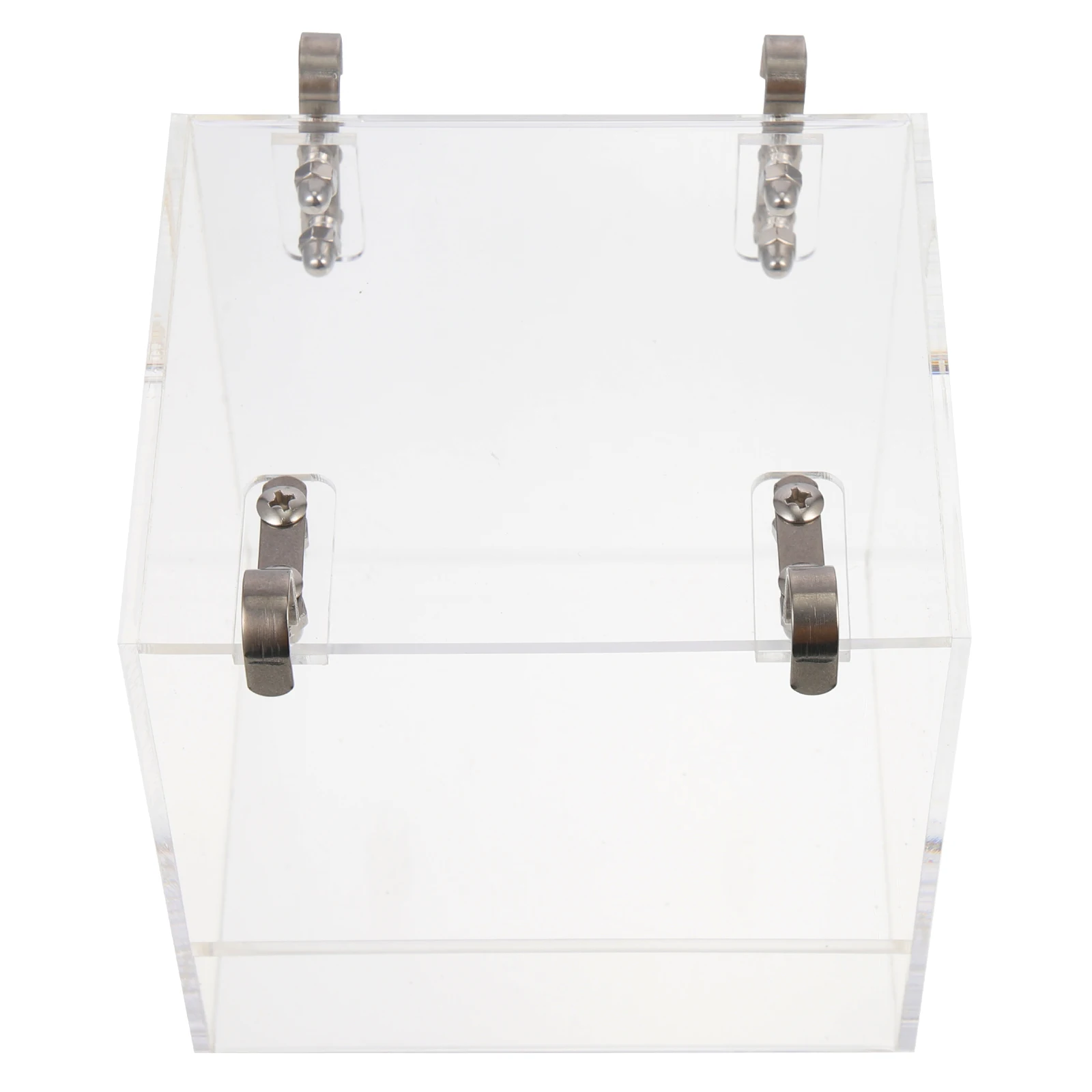 

Acrylic Bird Bathing Box Hanging Water Bowl Shower Basin for Small Parrots Finches Home Pet Store Use Sturdy Clear Storage Easy