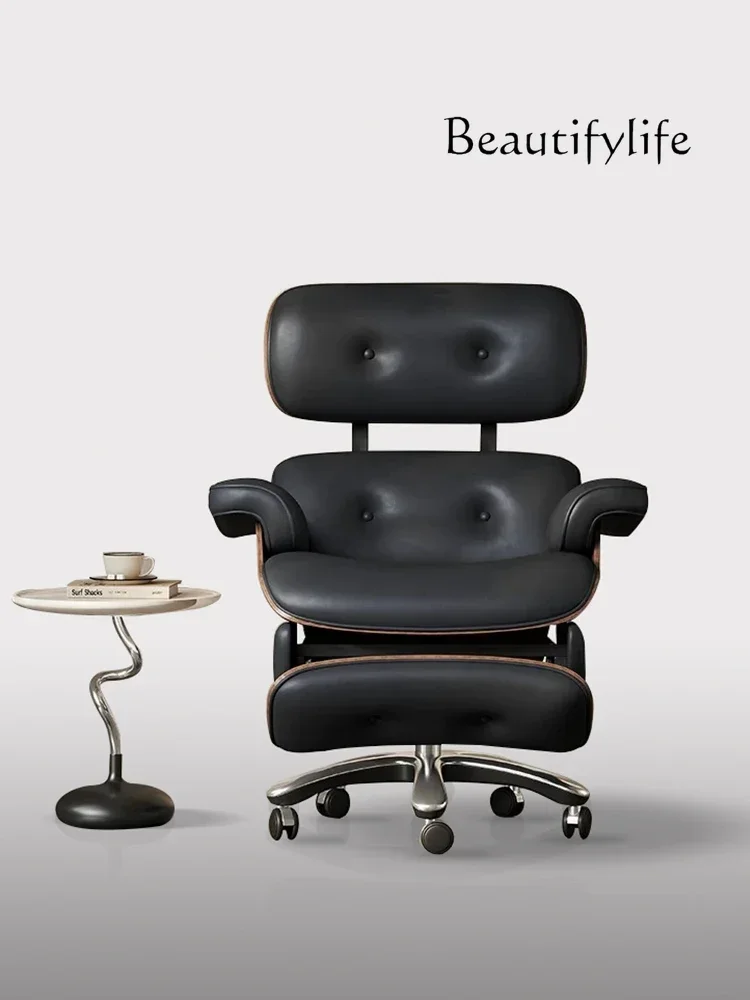 ZL S Reclining Chair Light Luxury Living Room Single Sofa Leisure Chair Designer Rotating Boss Chair Fashionable And Comfortable