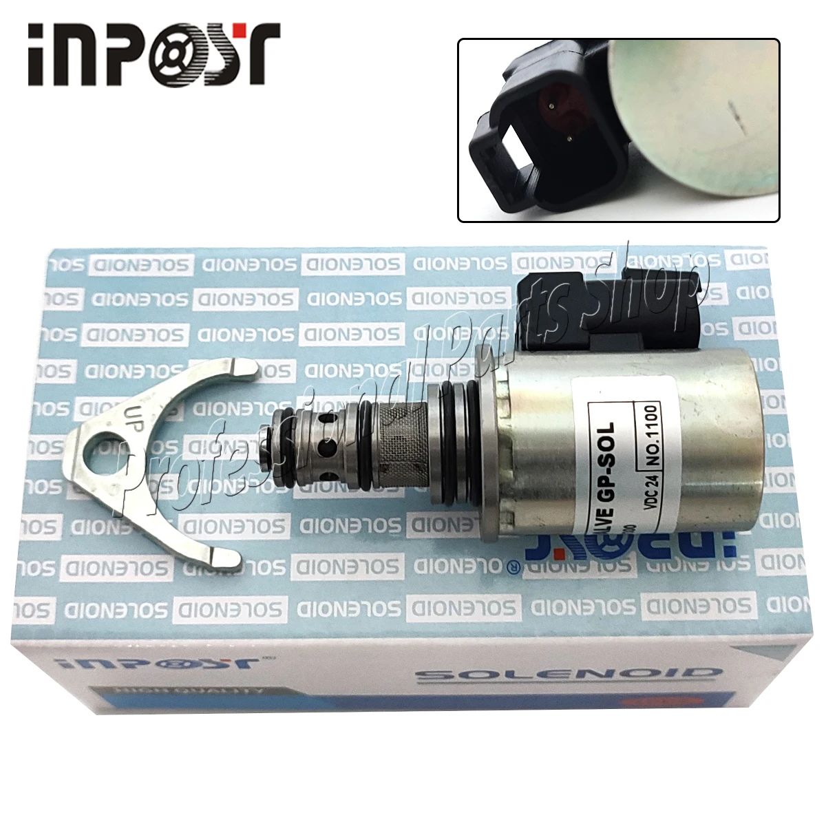 

225-0300 Solenoid valve 24V For WHEEL-TYPE LOADER 924GZ 924G 928G 930G 930H 950H 962H 966H 972H 225-0300 225/0300