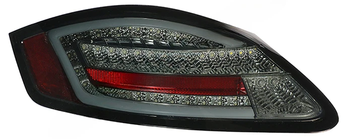 

Taillight Assembly Tuning Light Modified LED Tail Light Blackened For Cayman 987 04-08