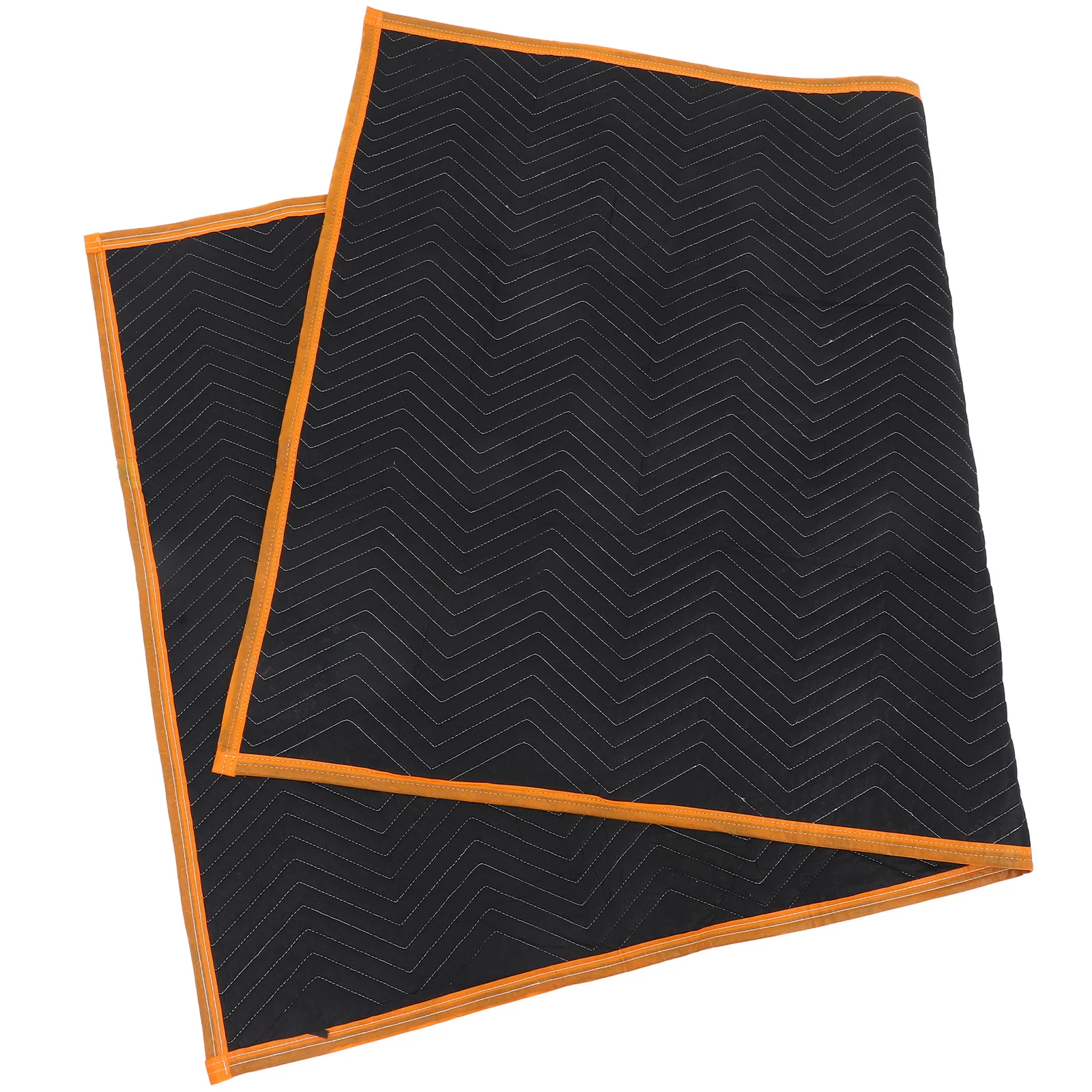 

Black Large Heavy Duty Quilted Moving Blanket Padded Furniture Pads Packing Blanket for Transport Moving Blankets
