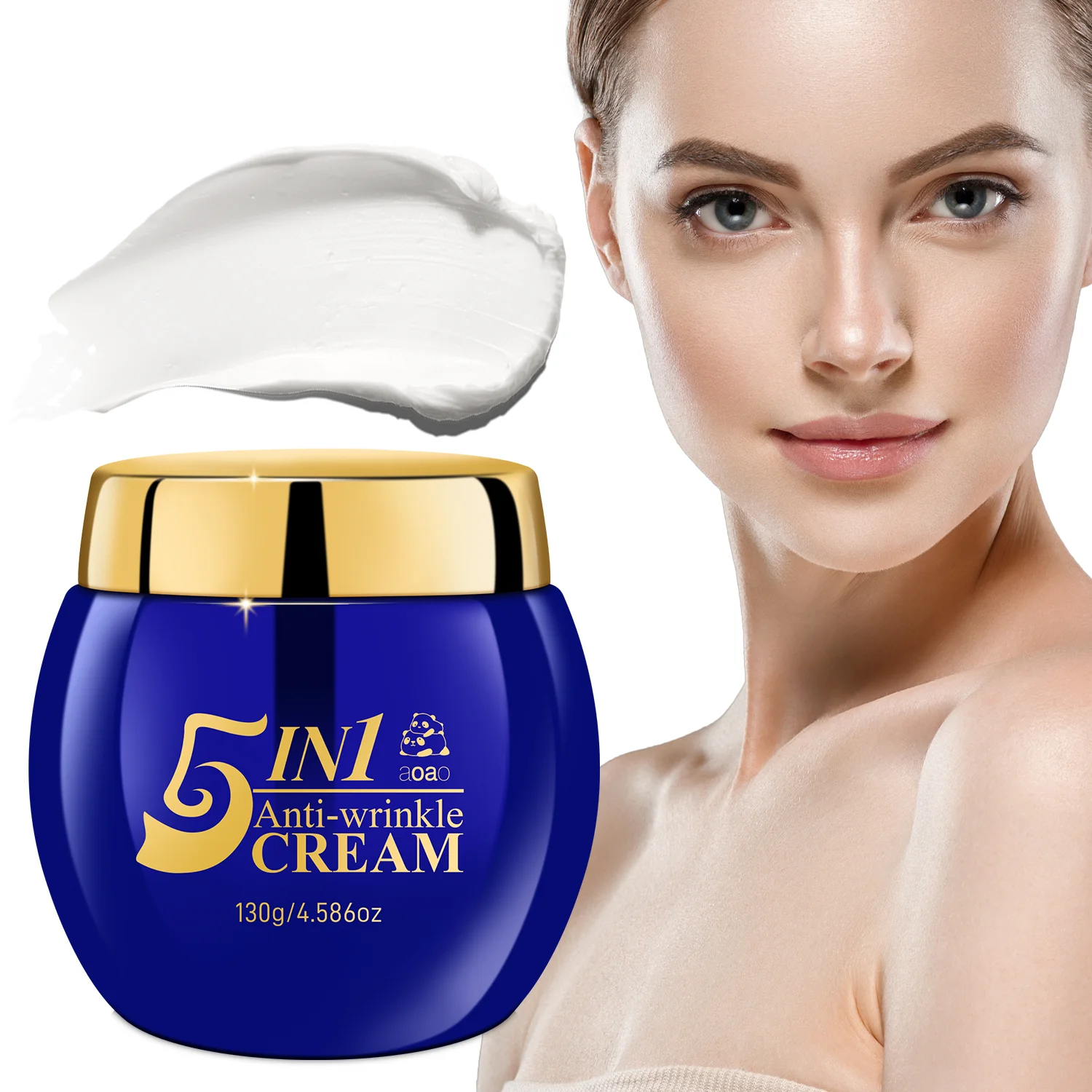 

Коллагеновый крем с витамином С, ниацинамидом, витамином Е, гиалуроновой кислотой и алоэ вера — увлажняющий крем для лица без спирта для всех типов