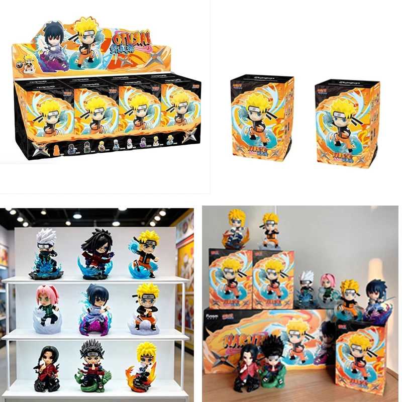 

2026 New Hot Naruto Shippuden Ultimate Battle Series Blind Box Naruto & Sasuke Uchiha Itachi Figure Cute Blind Box Gift