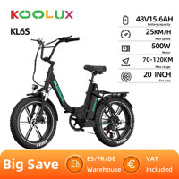 KOOLUX KL6S Adult  Electric Bicycle Men's E-City ebike City 500W 48V 15.6Ah Battery 20\