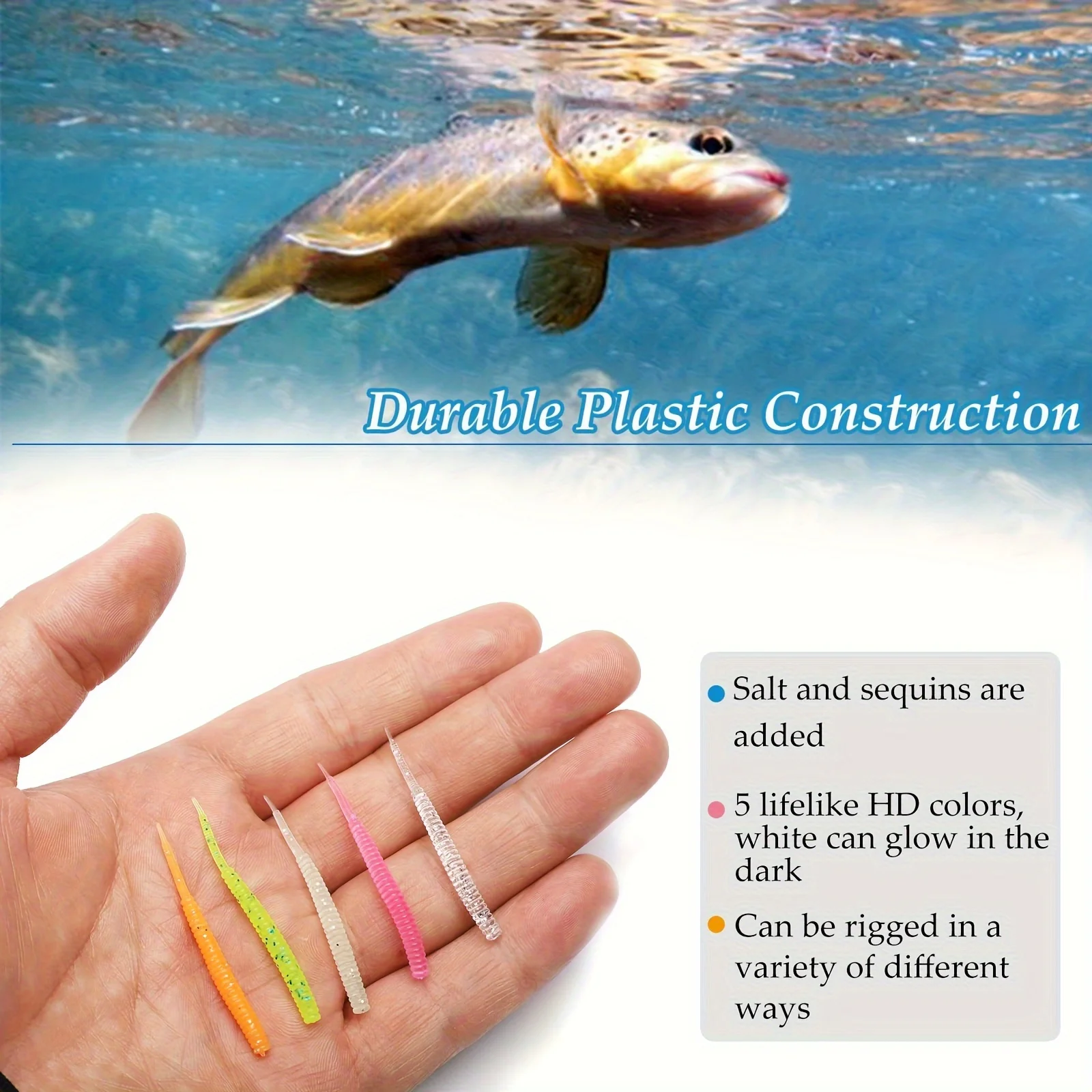 Esche da pesca a coda d'ago da - Fishing Lure Kit recensione e prezzo