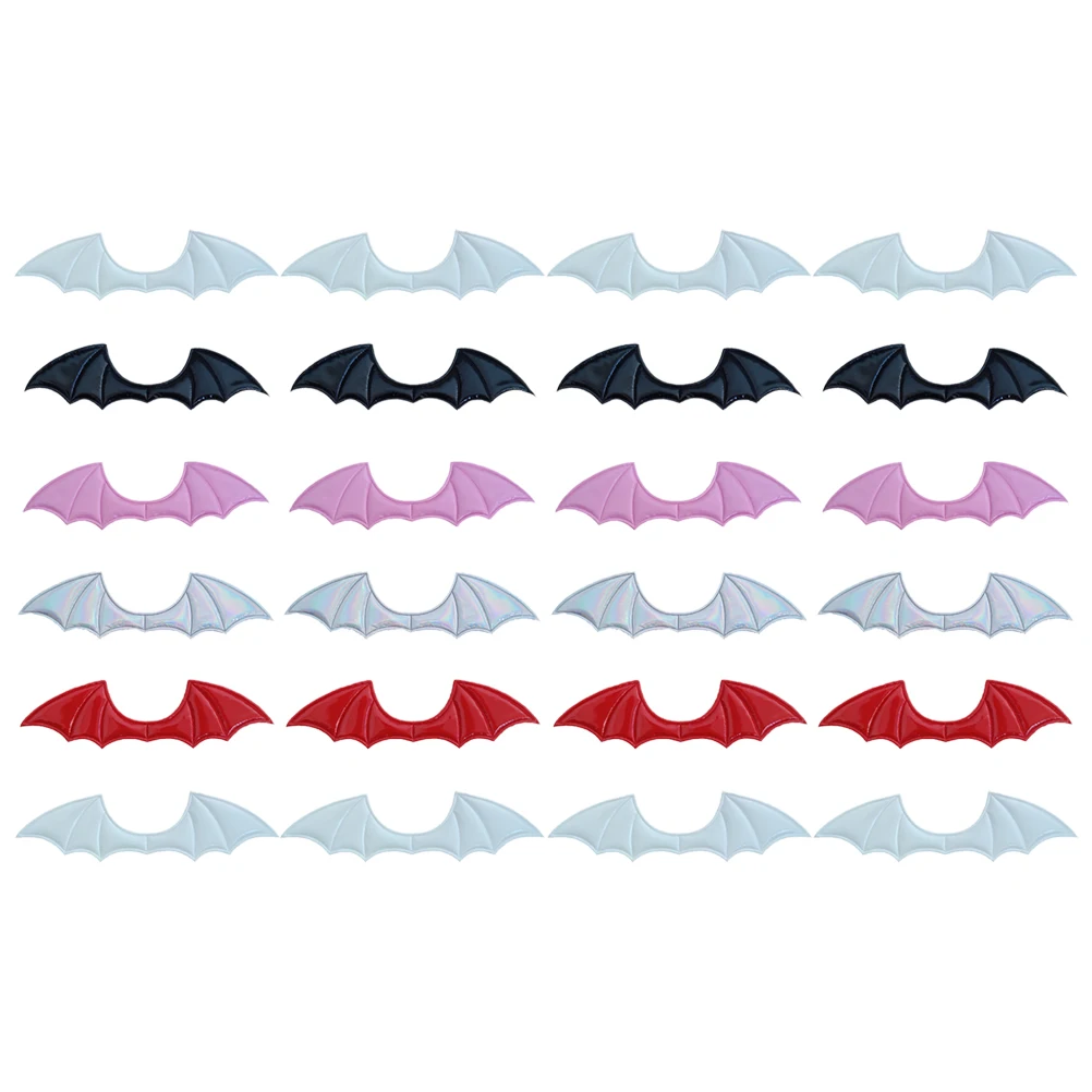 

20Pcs DIY Bat Wing Halloween Crafts Premium Material Party Clothes Shoe Accessories Bat Wing Crafts Halloween Craft Wings