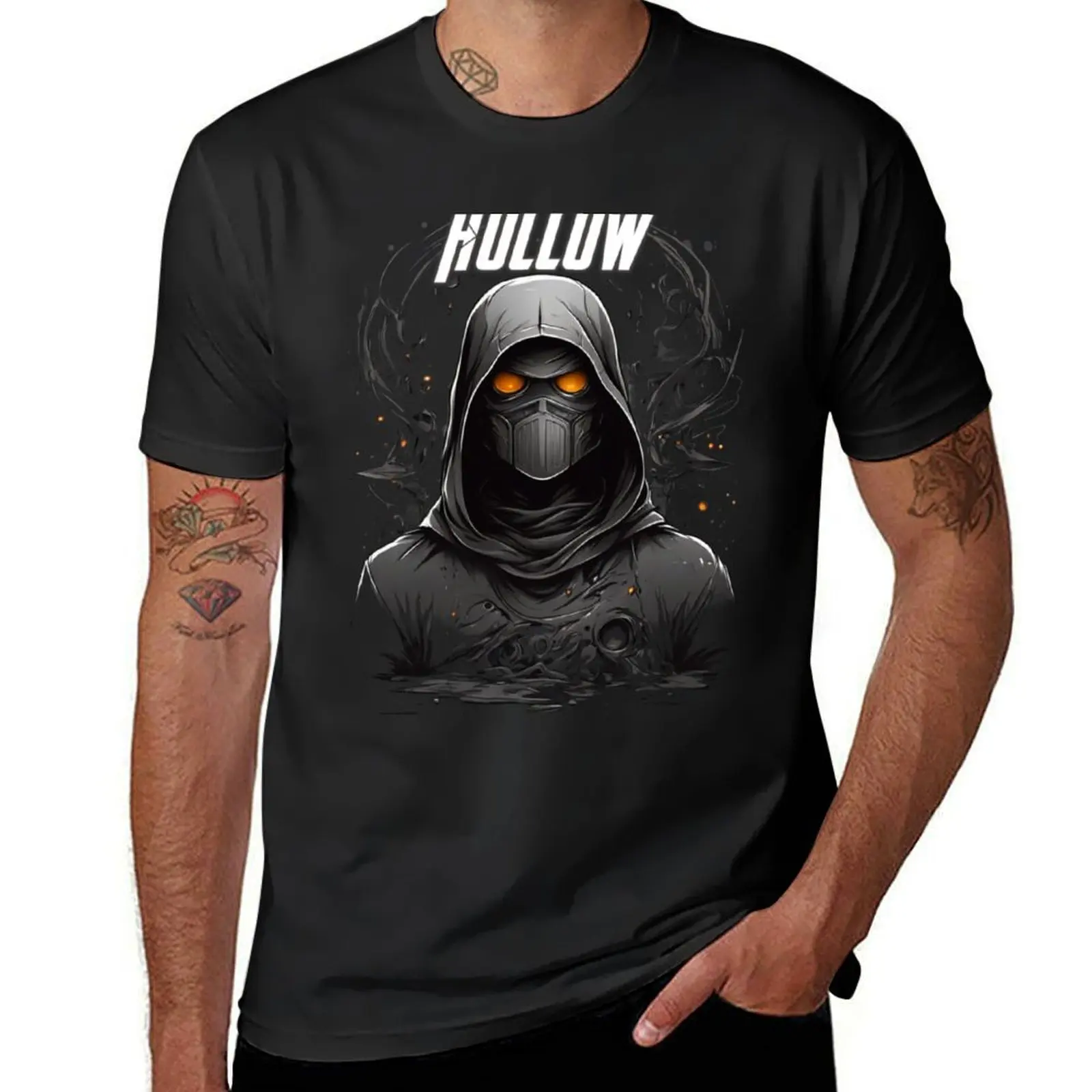 Hollow T-Shirt sweat customizeds t shirts for men pack