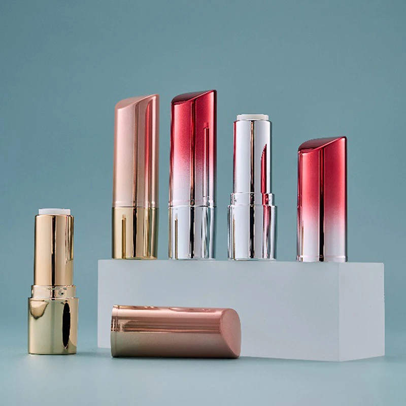【Peace】3,6g vulling lege gradiënt lippenstift buis lippenbalsem container plastic cosmetica verpakking make-up tool reisbenodigdheden