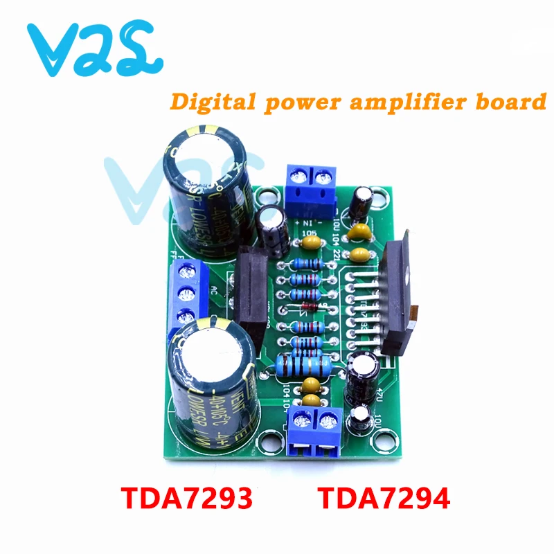 100W Digital Power Amplifier Board TDA7294 High Power Dual 12-32V Single Channel Audio Amplifier Module for DIY Speaker