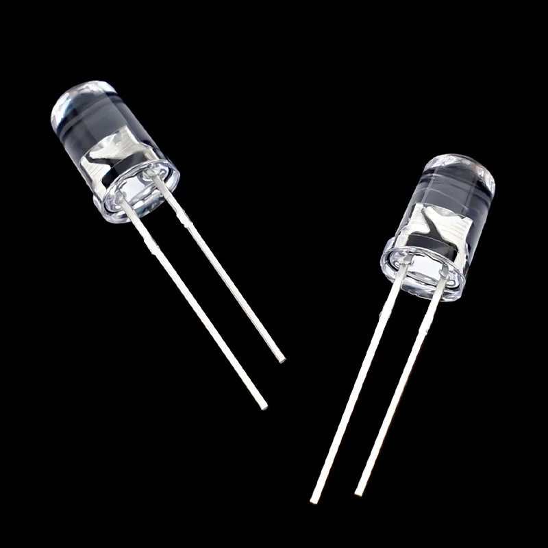 1000 قطعة التوصيل المباشر F5 5 مللي متر حبات LED مستديرة الزمرد الأخضر الوردي الأزرق البرتقالي الأرجواني #3