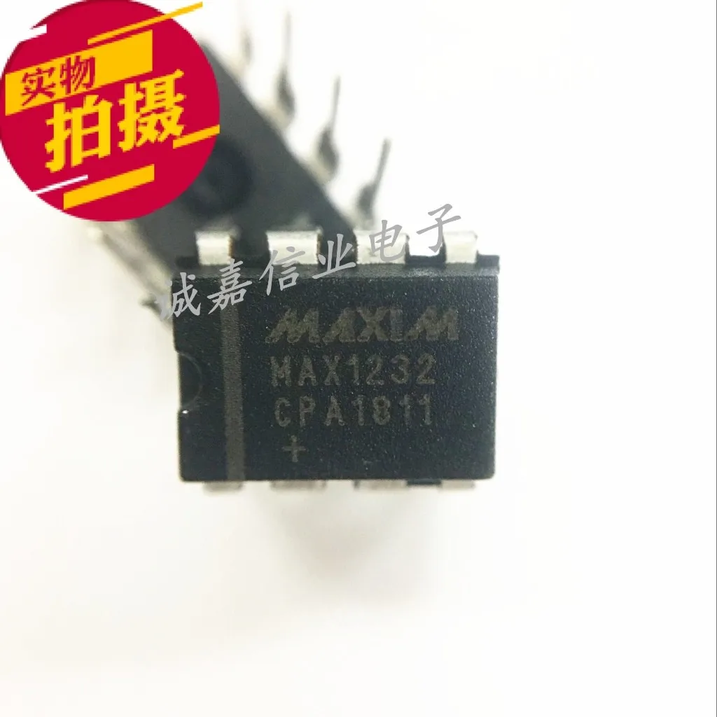 10pcs/Lot MAX1232CPA+ DIP-8 MAX1232CPA Supervisory Circuits Microprocessor Monitor PMIC - Power Management ICs